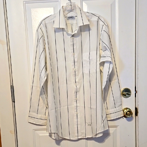 Garlyn's, Dress Shirt, Quality Clothiers, Enro, Neck 16.5" USA Made, Sz 33 - Picture 1 of 11